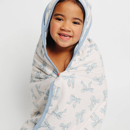 Daphne Premium Baby Knit Hooded Towel | Copper Pearl