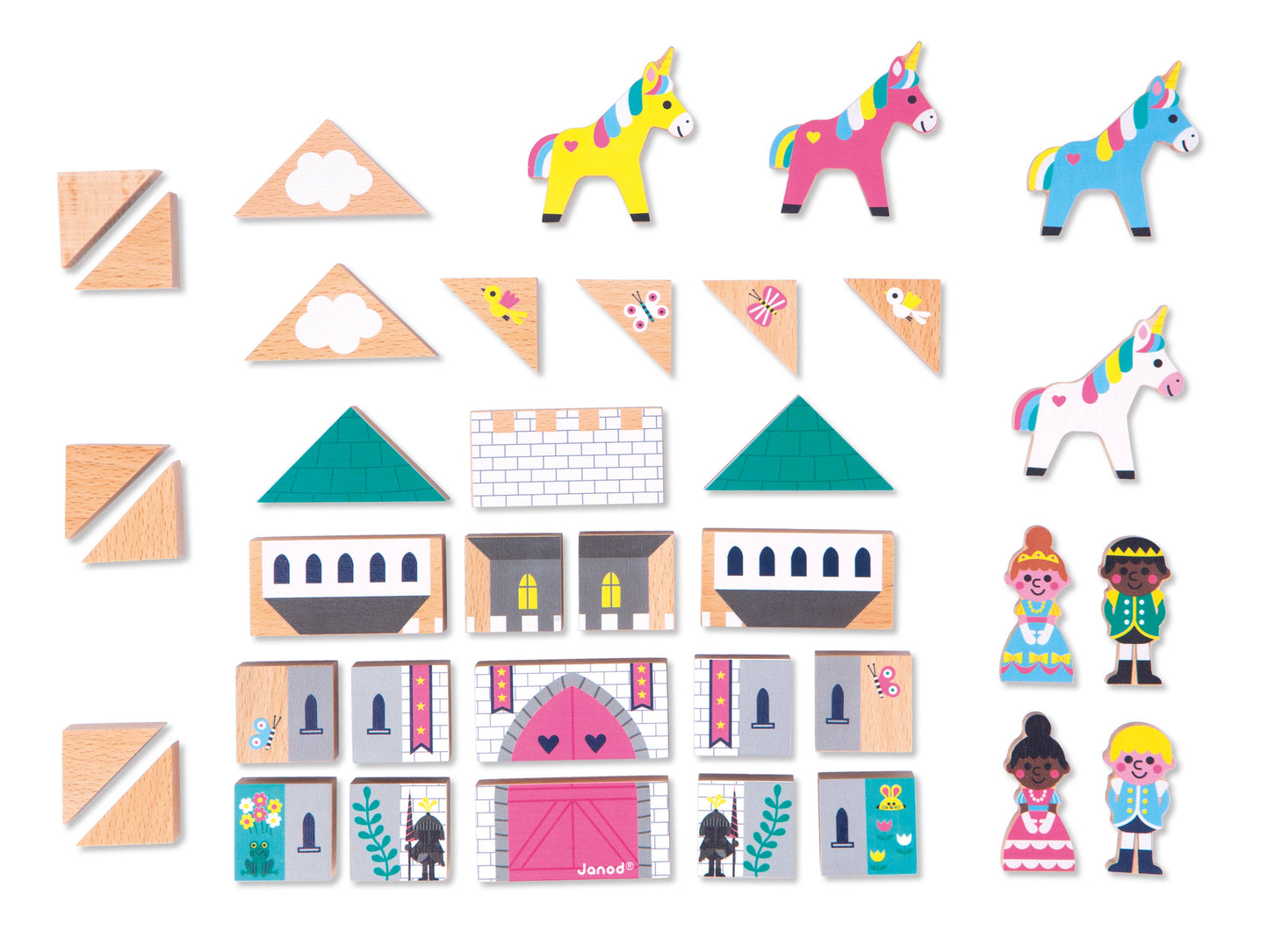 Crossroads Enchanted Kingdom Building Blocks | Janod