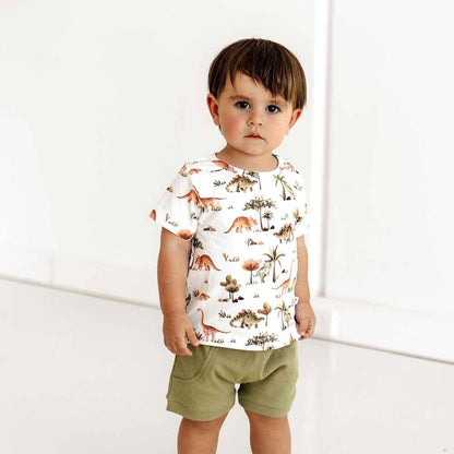 Dino Organic T-Shirt | Snuggle Hunny