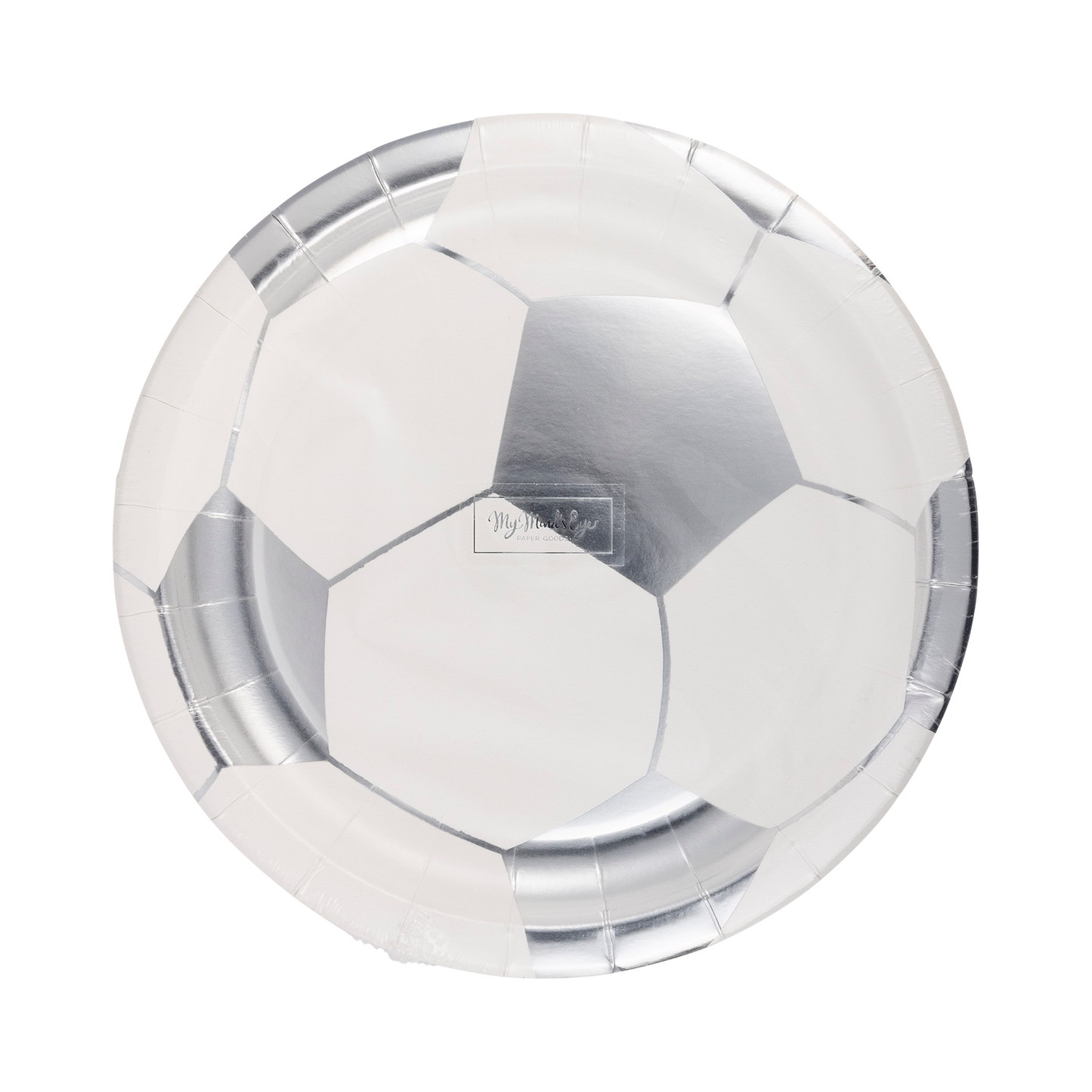 Soccer Ball Paper Plate | My Mind's Eye