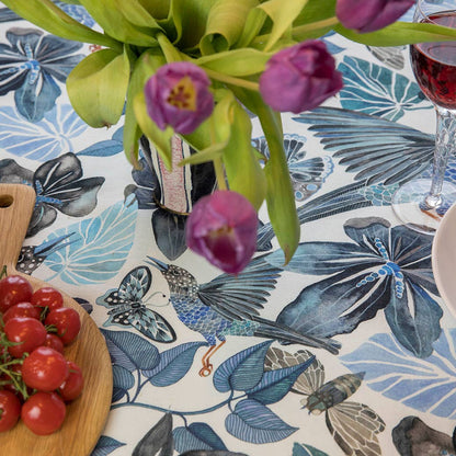 Blues Tablecloth 98x57” | Nanja Wedin Design