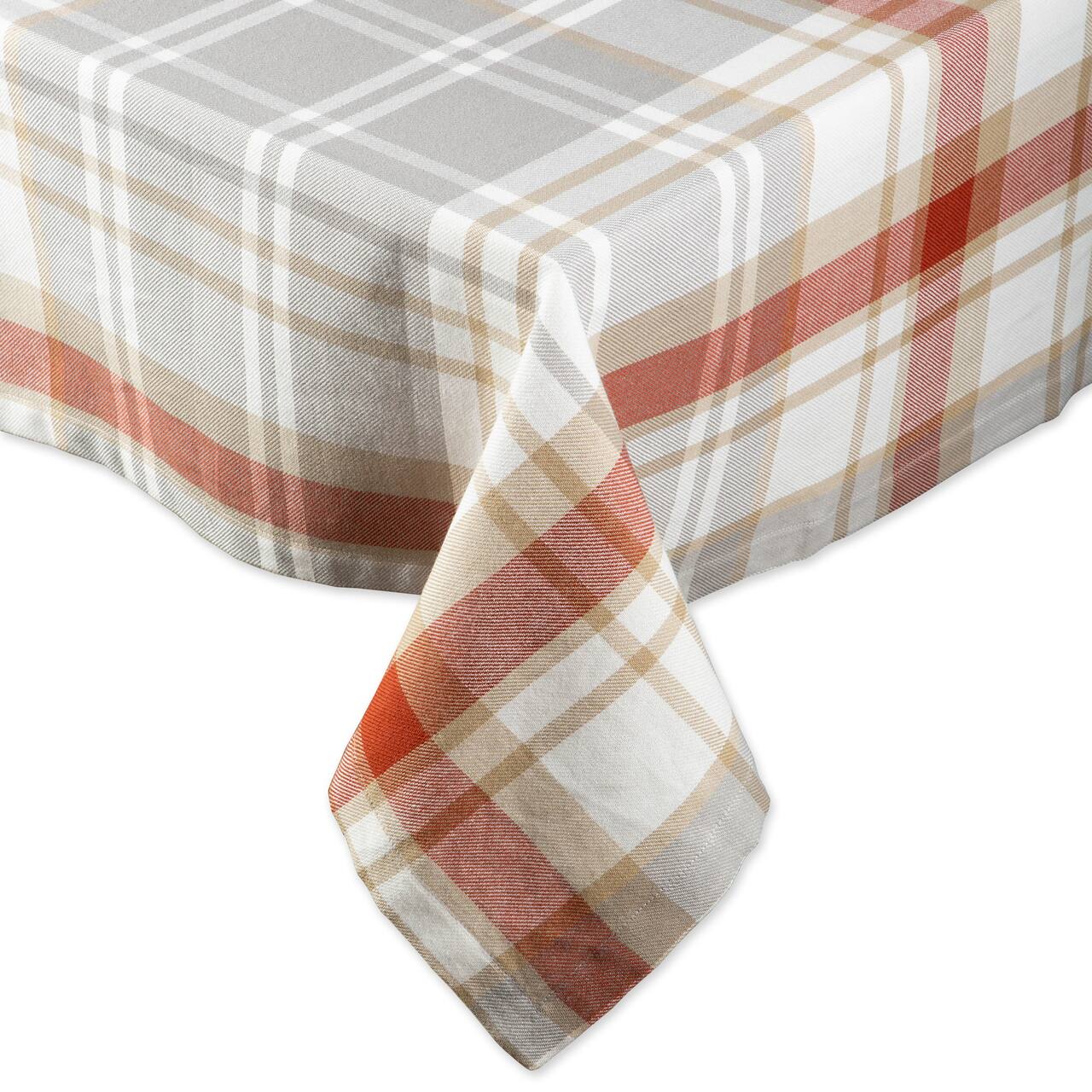 Cozy Picnic Plaid Tablecloth | DII