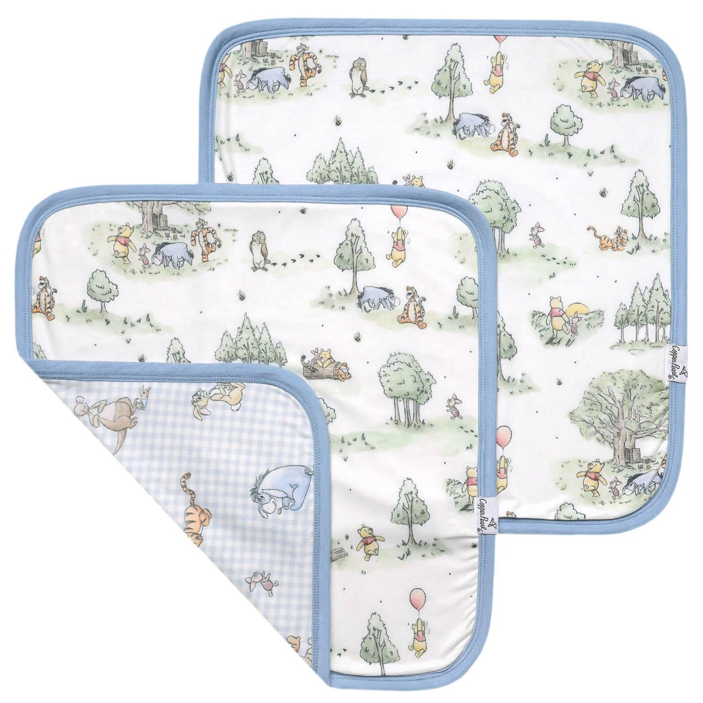 Hundred Acre Wood Three-Layer Security Blanket Set | Copper Pearl