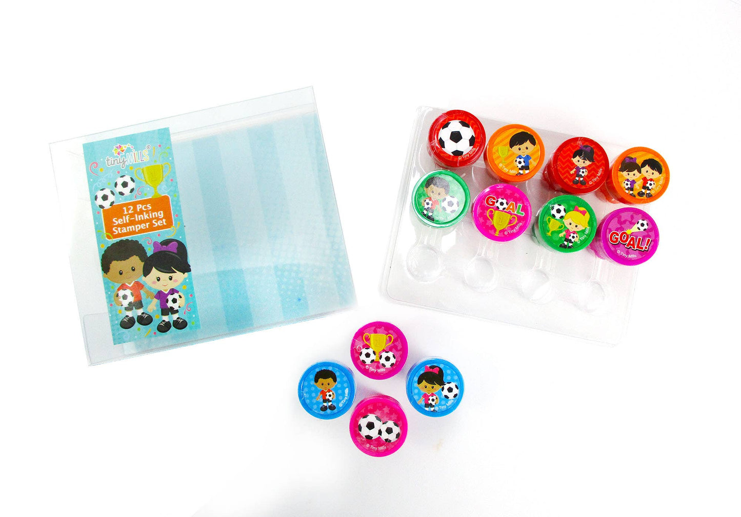 Soccer Stamp Kit | Tiny Mills