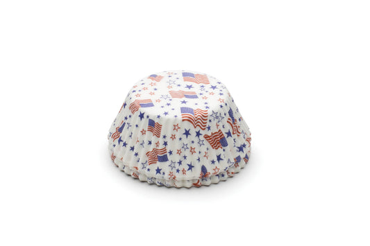 Patriotic Cupcake Liners | Fox Run Brands