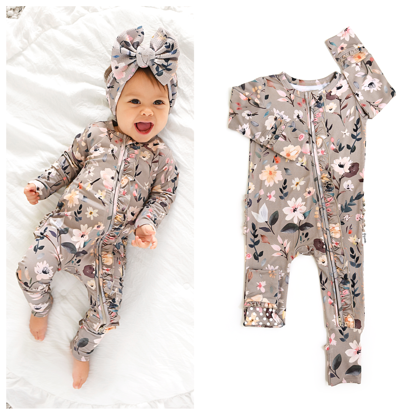 Tatum Ruffle Romper | Gigi & Max