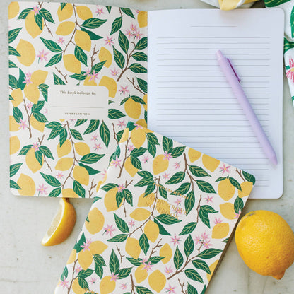Lemon Grove Stitched Notebook | Paper Farm Press