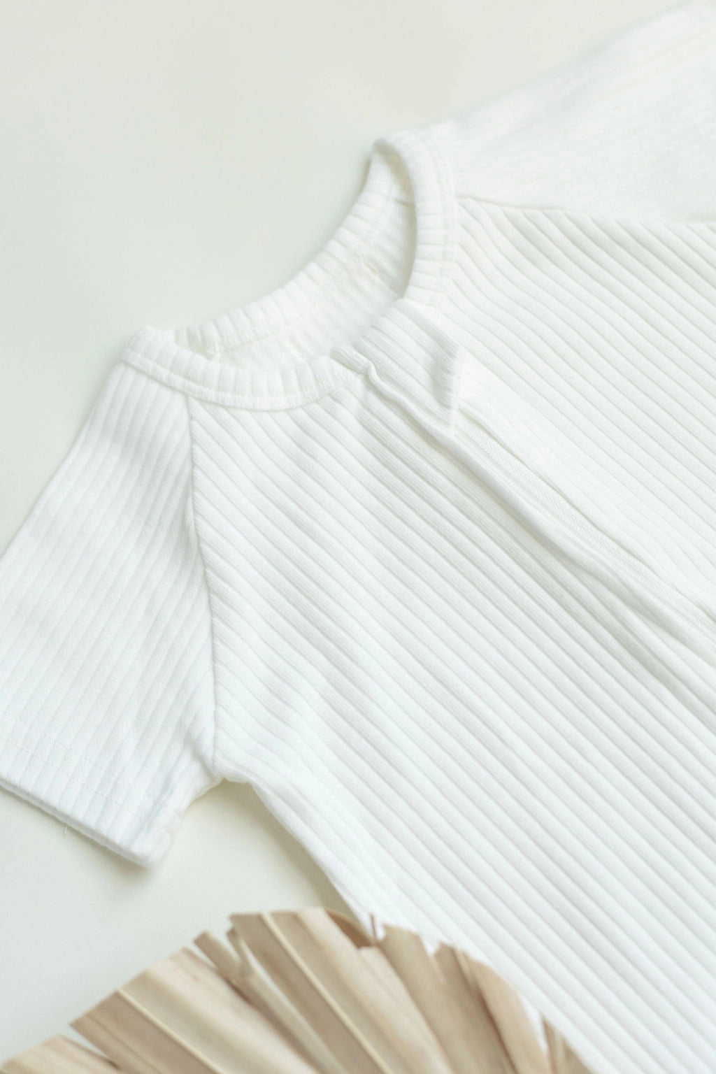 Baby Organic Ribbed Zipper Romper | Little Organic Co.