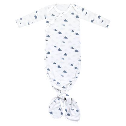 Dream Newborn Knotted Gown | Copper Pearl
