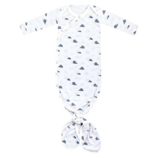 Dream Newborn Knotted Gown | Copper Pearl