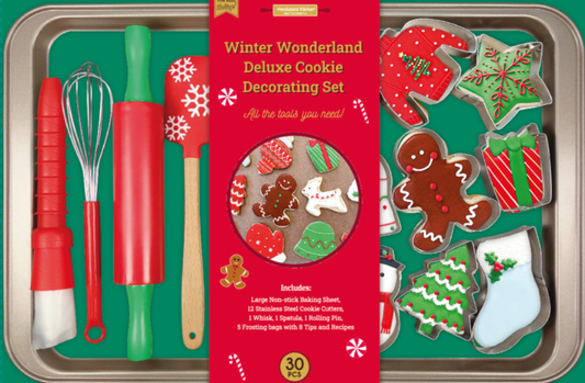 Winter Wonderland Deluxe Cookie Decorating Set | Handstand Kitchen