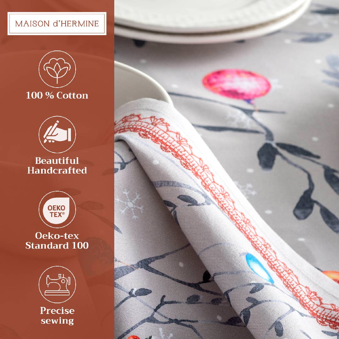 Fairy Christmas Cotton Napkins Set | Maison d'Hermine