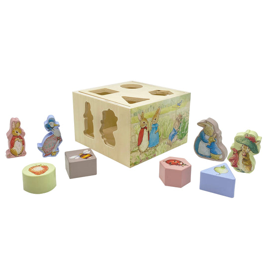 Peter Rabbit Wooden Shape Sorter | Kids Preferred