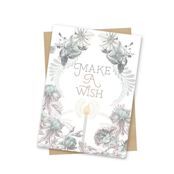 Mini Wish Birthday Wish Birthday Greeting Card | Papaya