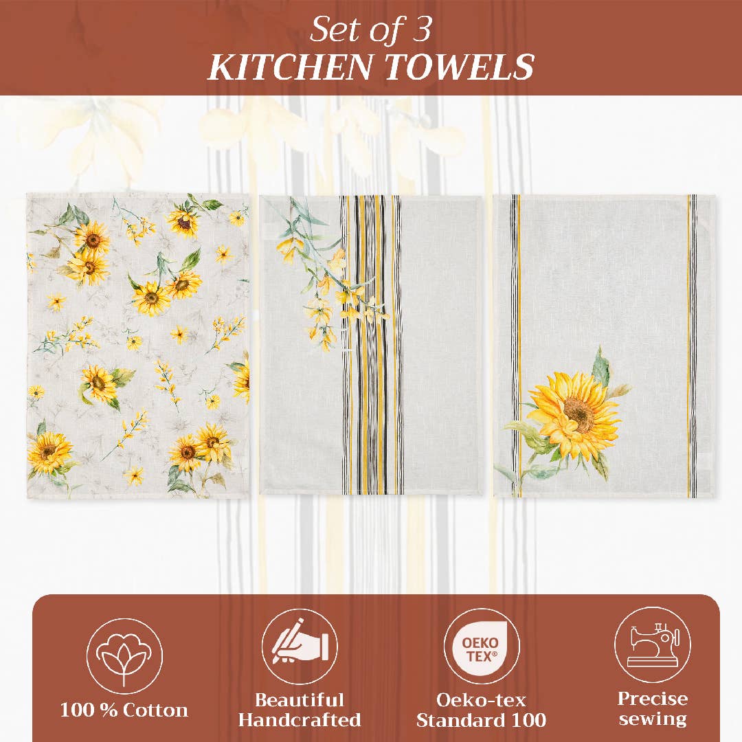 Candice Towels (Set of 3) | Maison d'Hermine