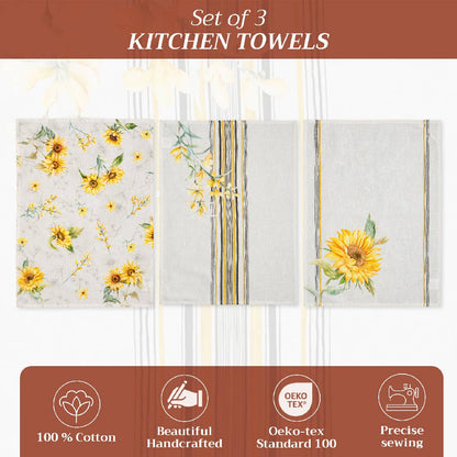 Candice Towels (Set of 3) | Maison d'Hermine