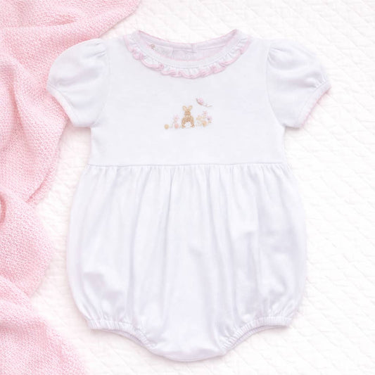 Bunny's Basket Pink Bubble | Magnolia Baby