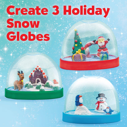 Make Your Own Holiday Snow Globes Craft Kit | Faber-Castell