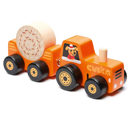 Cubika Wooden Toy Tractor | Toysmith