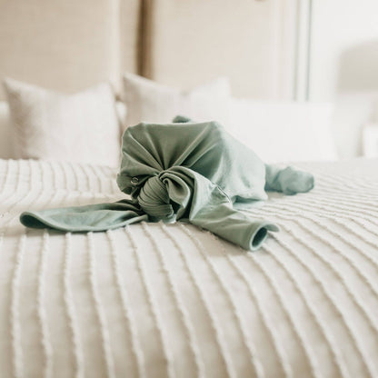 Briar Newborn Knotted Gown |Copper Pearl