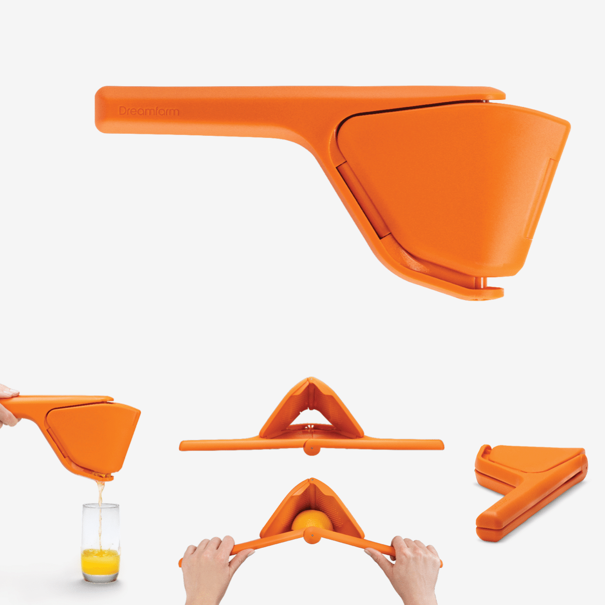 Fluicer® - Fold Flat Easy Citrus Juicer | Dreamfarm