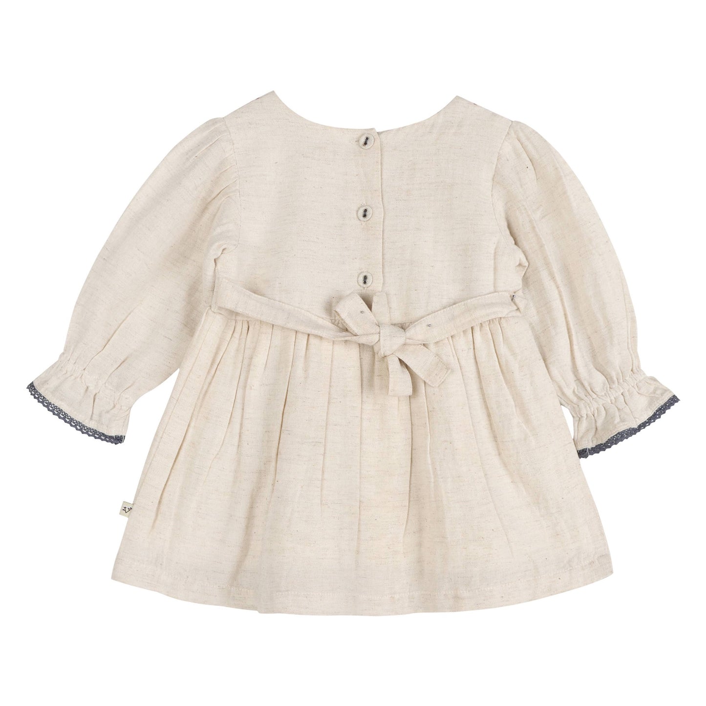 Eileen Embroidered Floral Dress & Bloomer Set | Viverano Organics