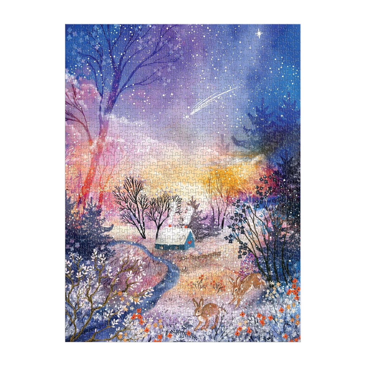 Enchanted Snowfall Puzzle (1000 Piece) | Galison