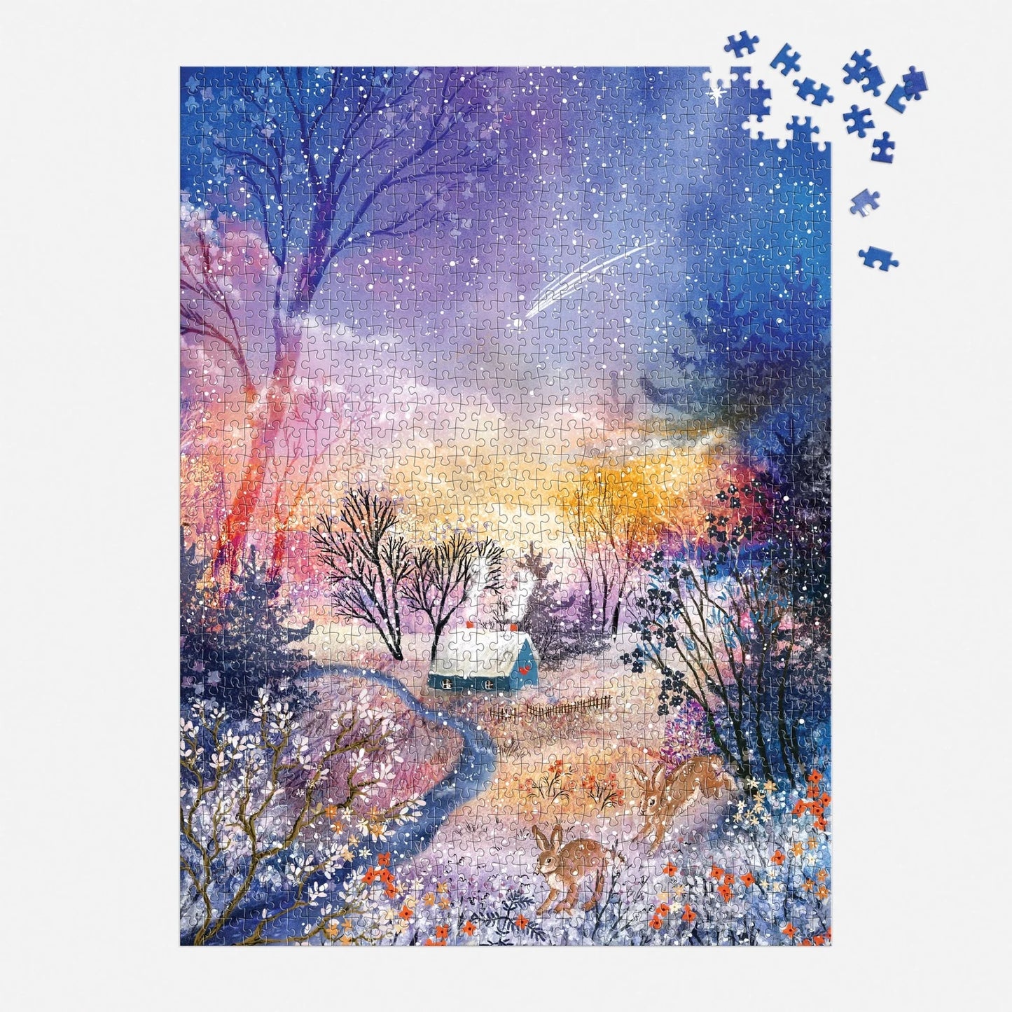 Enchanted Snowfall Puzzle (1000 Piece) | Galison