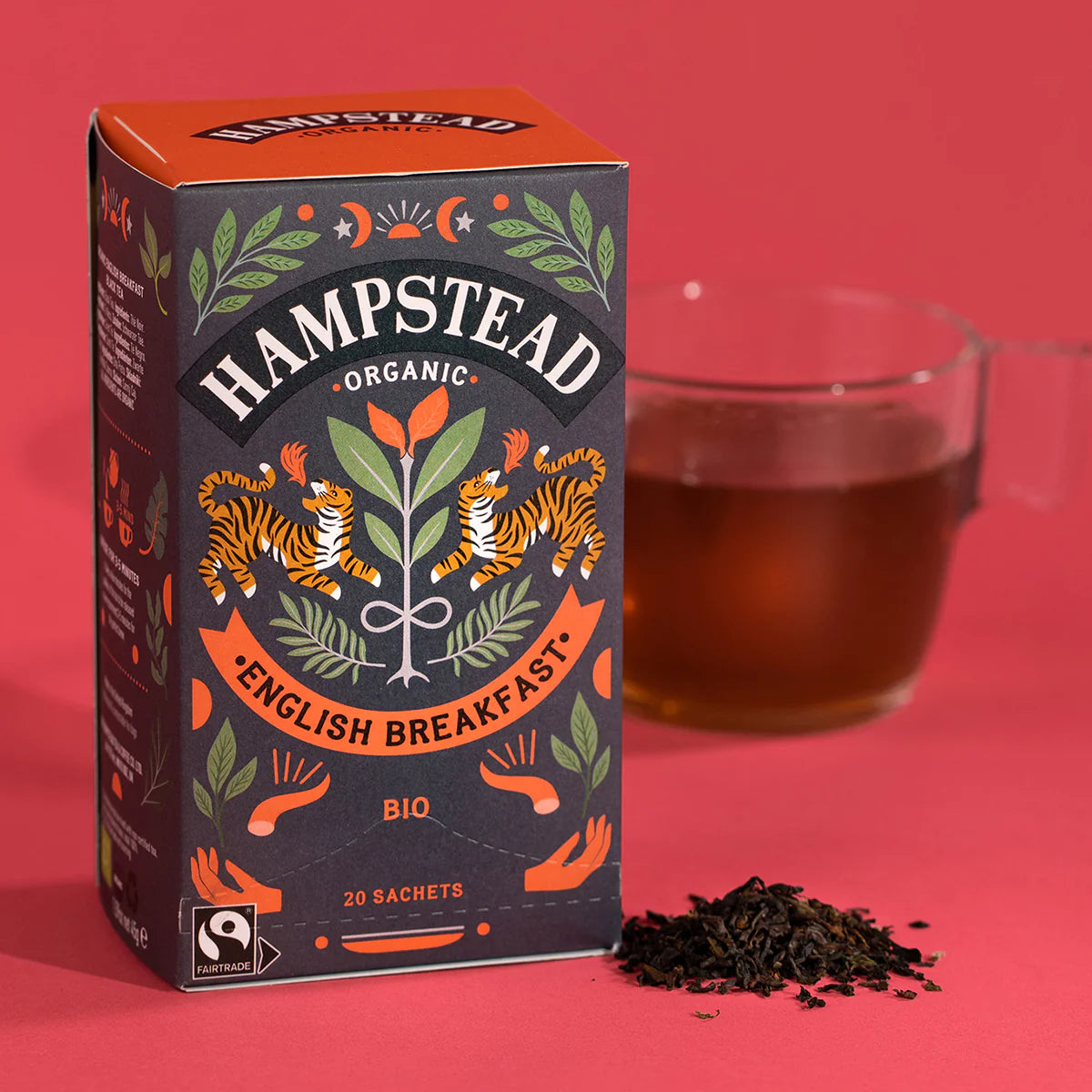 English Breakfast Tea (20 tea bags) | Hampstead Organic Tea