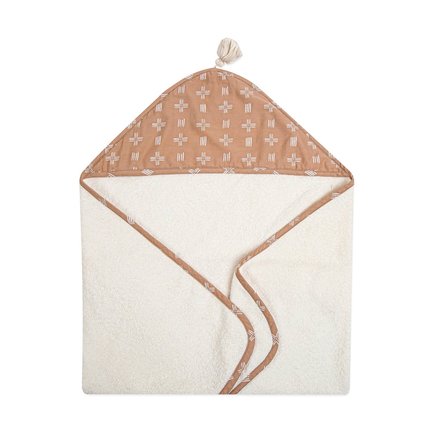Ezra Hooded Towel | Crane Baby