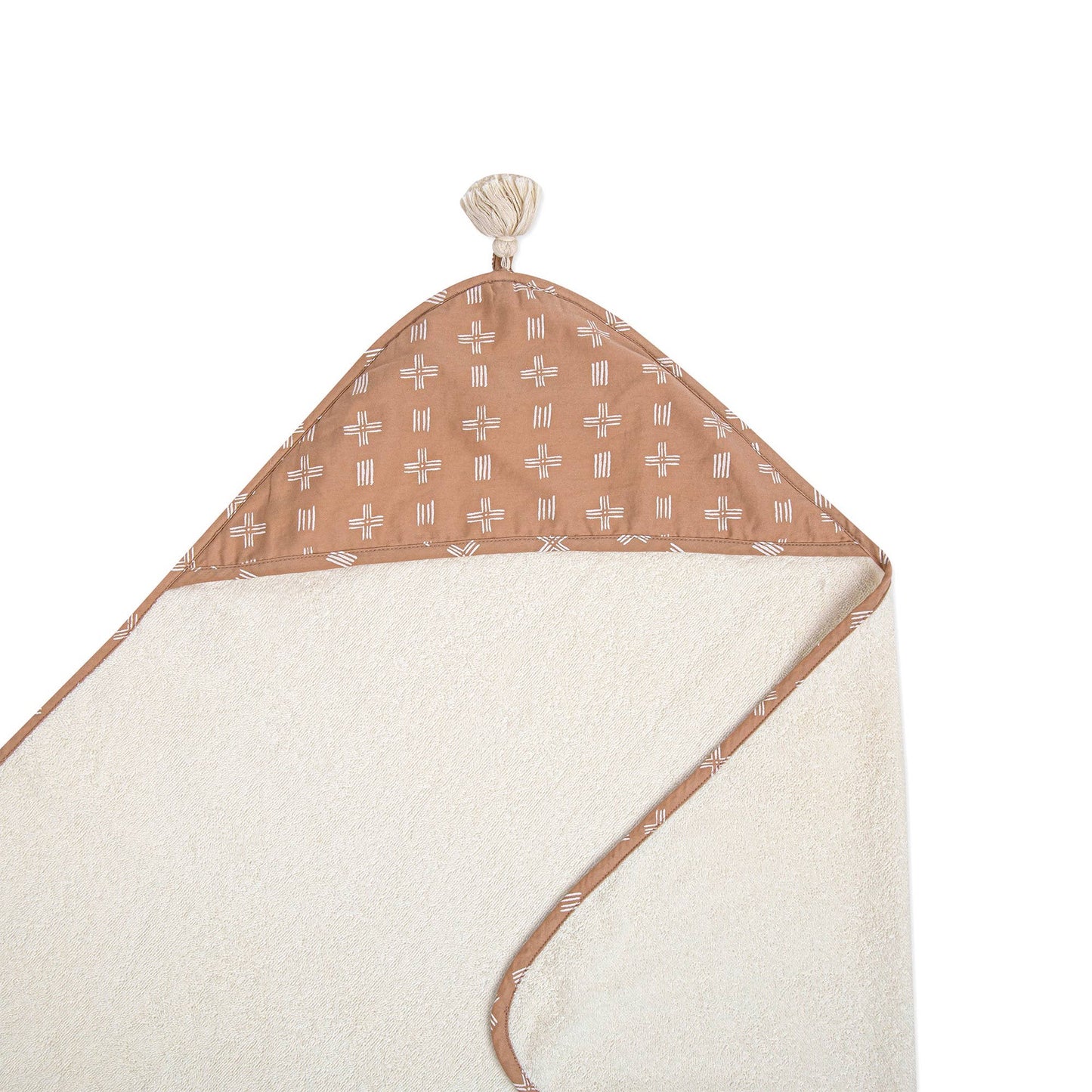 Ezra Hooded Towel | Crane Baby