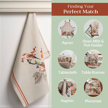 Recolte Towels (Set of 3) | Maison d'Hermine