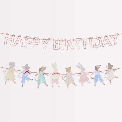 Animal Friends Garland | Meri Meri