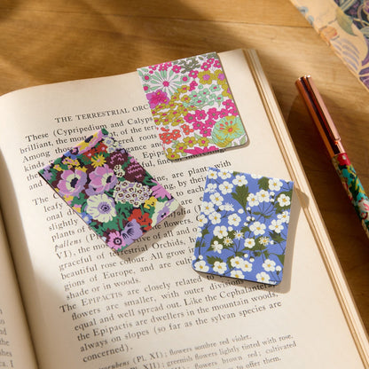 Liberty of London Magnetic Bookmarks | Galison