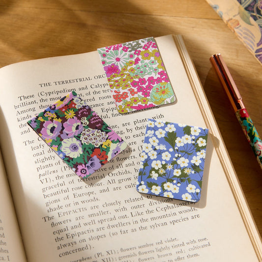 Liberty of London Magnetic Bookmarks | Galison