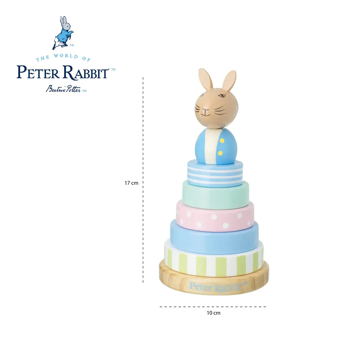 Peter Rabbit™ Stacking Ring | Orange Tree Toys