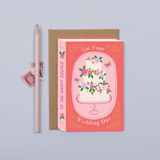 Fairytale Wedding Cake Book Card | Mifkins