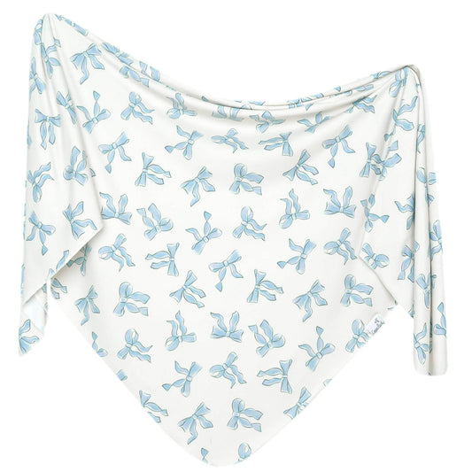 Daphne Knit Swaddle Blanket | Copper Pearl