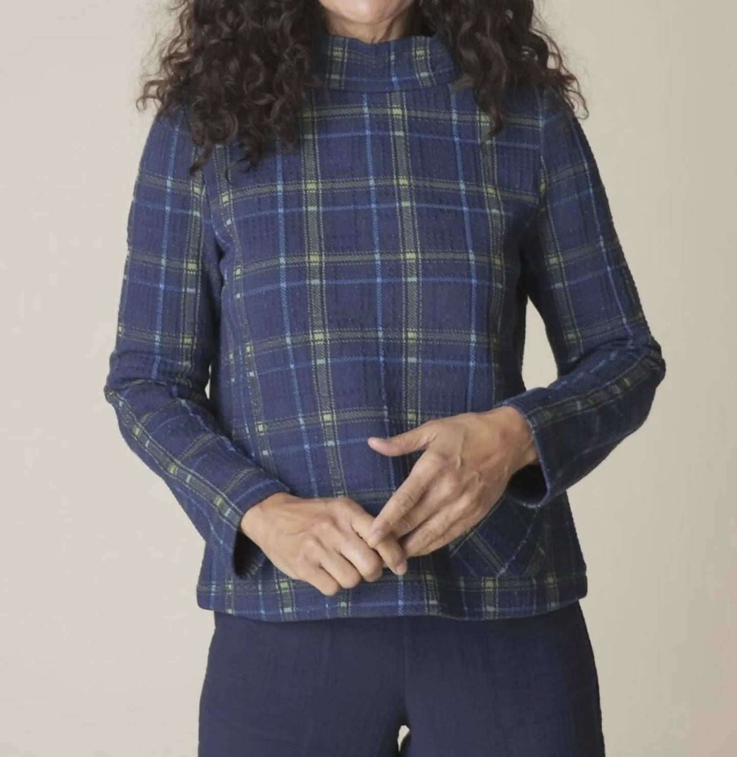 Plaid Pocket Pullover | Habitat Clothing