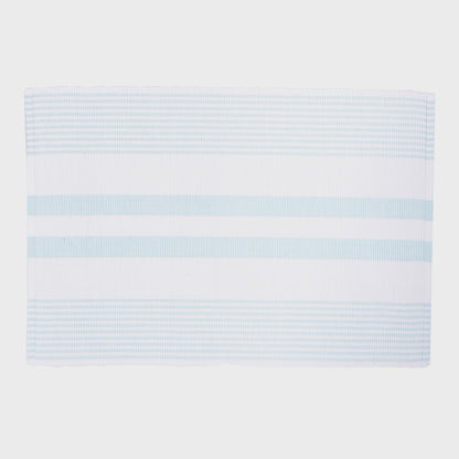 Fountain and White Striped Placemat | C&F Home