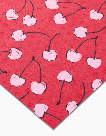 Valentines Fruit Cherry Not Paper Towel Set | Geometry