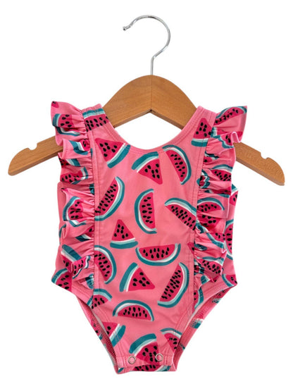 Watermelon UPF 50+ Monaco Swimsuit | Siix Collection