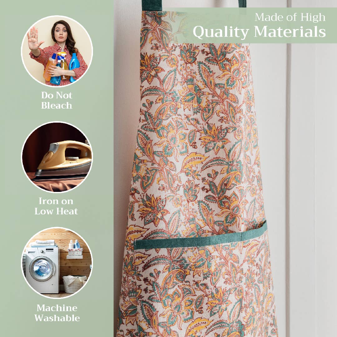 Nila Cotton Apron | Maison d'Hermine