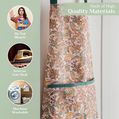 Nila Cotton Apron | Maison d'Hermine