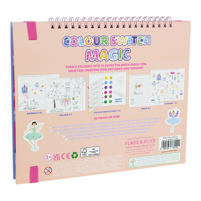 Enchanted Colour Switch Magic | Floss & Rock