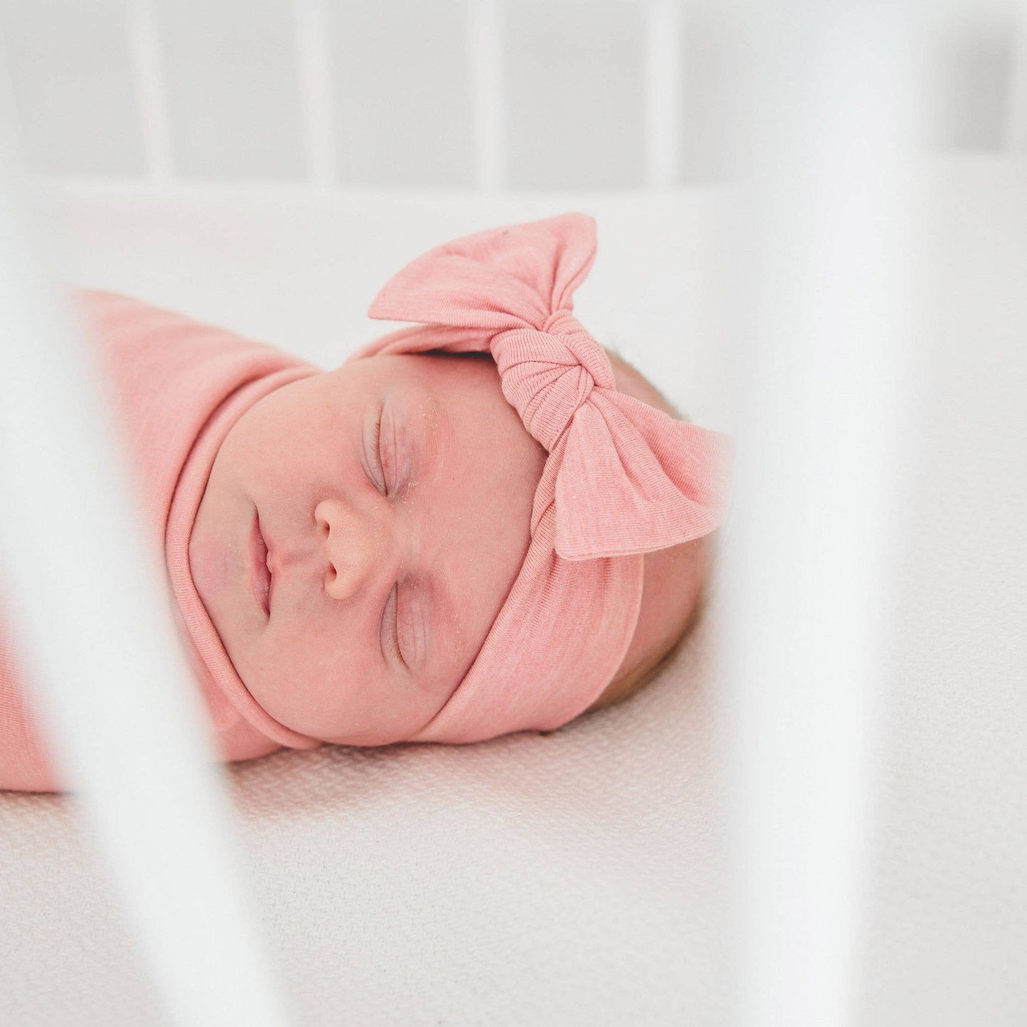 Darling Knit Headband Bow | Copper Pearl