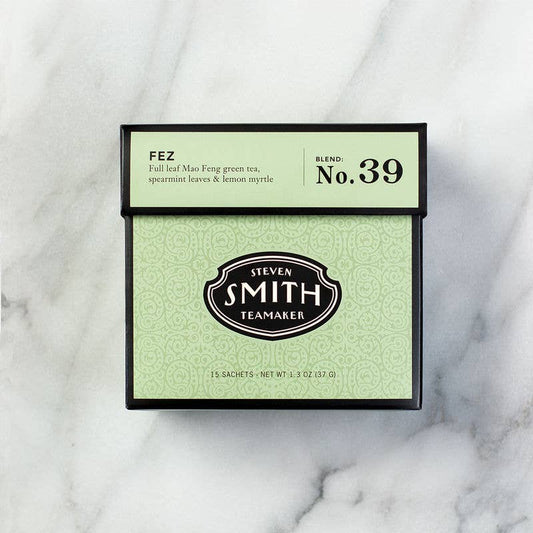 Fez - Moroccan Mint Green Tea (15 Sachets) | Smith Tea