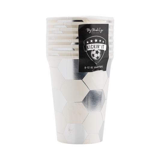 Soccer Paper Cups | My Mind's Eye