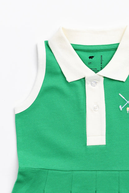 Golf Day Pleated Tennis Dress | Monica & Andy