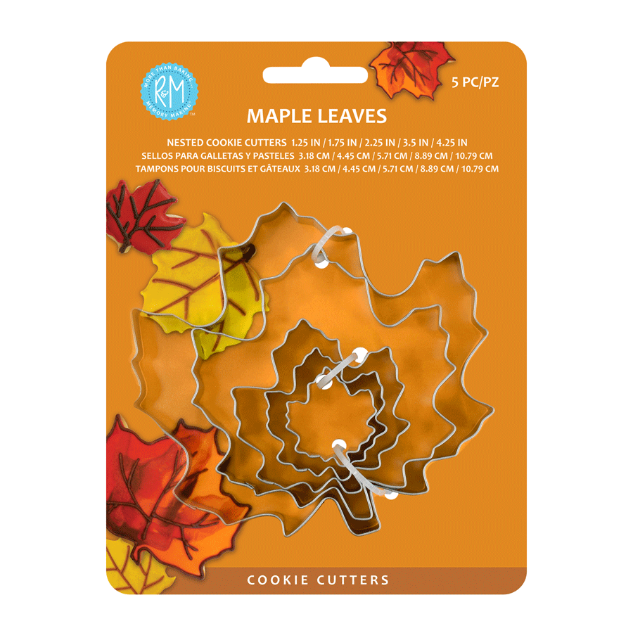 Maple Leaf Cookie Cutter Set | R&M International